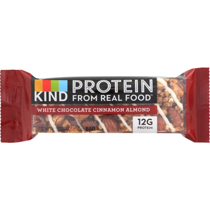 KIND: White Chocolate Cinnamon Almond Protein Bar, 1.76 oz