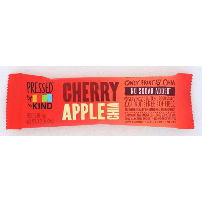 KIND: Cherry Apple Chia Pressed Bar, 1.2 oz