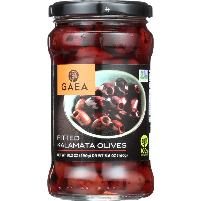 GAEA: Pitted Kalamata Olives, 5.6 oz