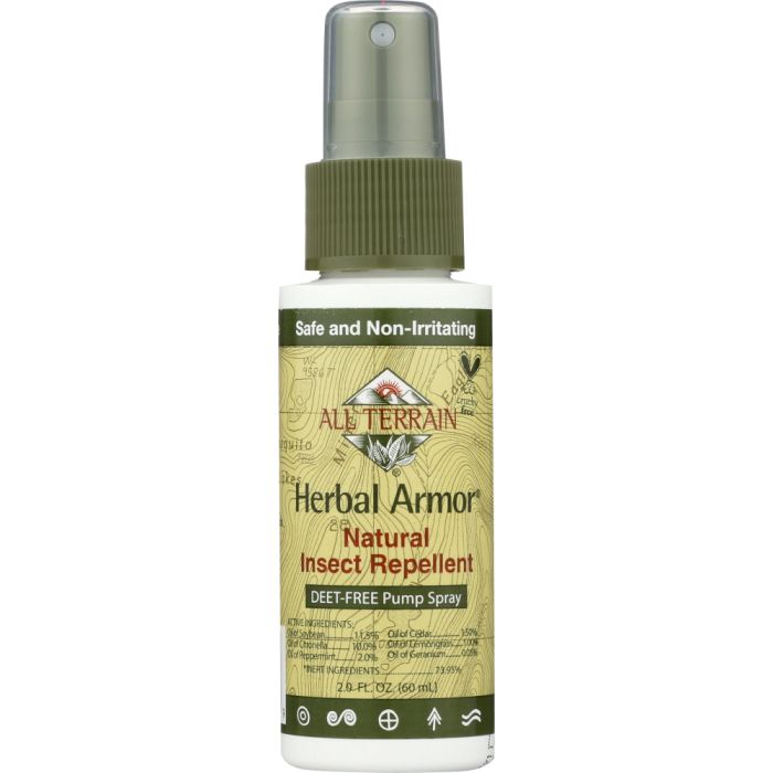 ALL TERRAIN: Herbal Armor DEET-free Natural Insect Repellent, 2 oz