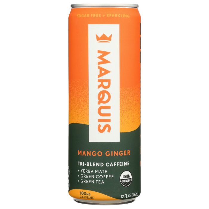 MARQUIS: Mango Ginger Energy Drink, 12 oz