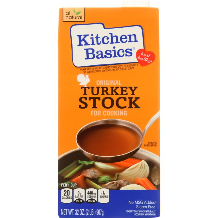 KITCHEN BASICS: Original Turkey Stock, 32 oz