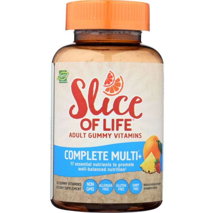 SLICE OF LIFE: Gummy Complete Multi Vitamins, 60 pc