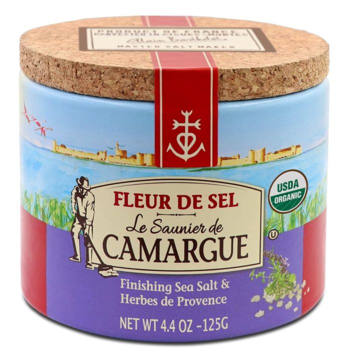 LE SAUNIER: Fleur De Sea Herbes De Provence, 4.4 oz