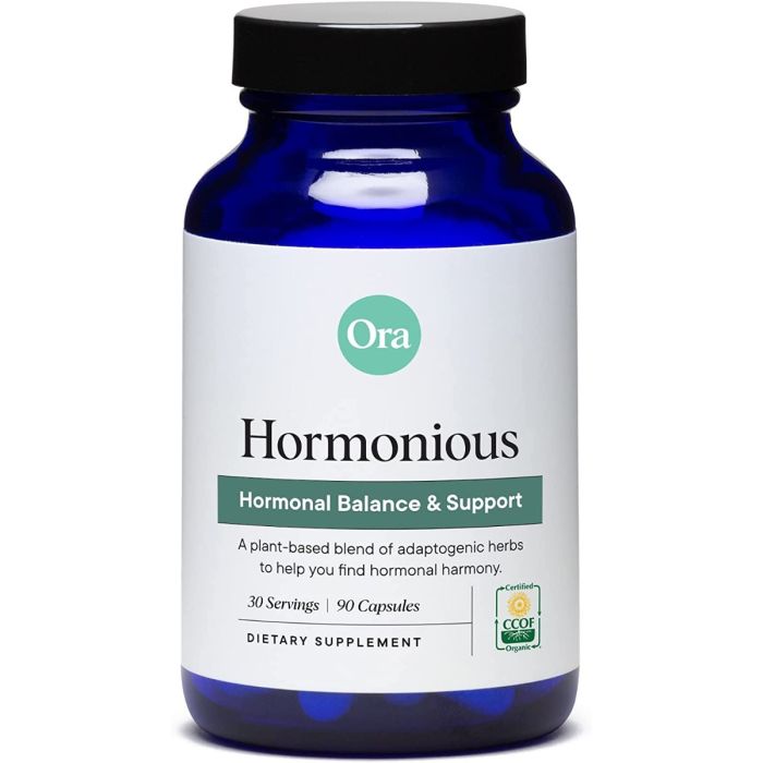 ORA ORGANIC: Hormonal Hormons Balanc, 90 cp
