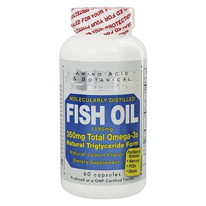 AMINO ACID: Vitamin Omega-3 Fish 1090 MG, 60 cp