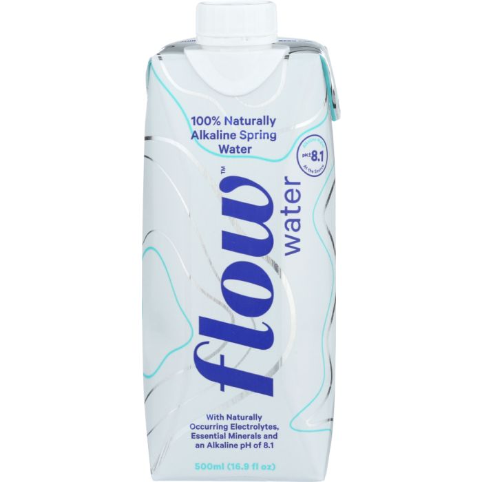 FLOW: Original Alkaline Spring Water, 16.9 oz