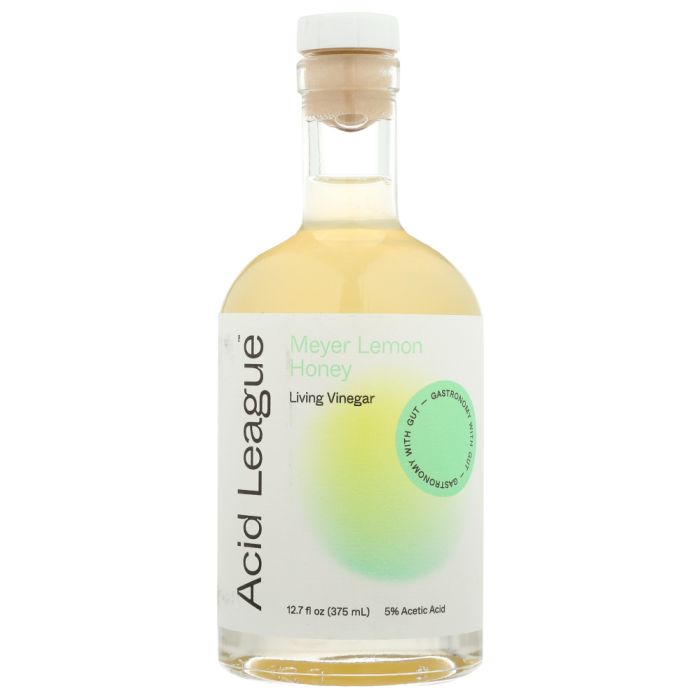 ACID LEAGUE: Vinegar Meyer Lemon Honey, 12.7 FO