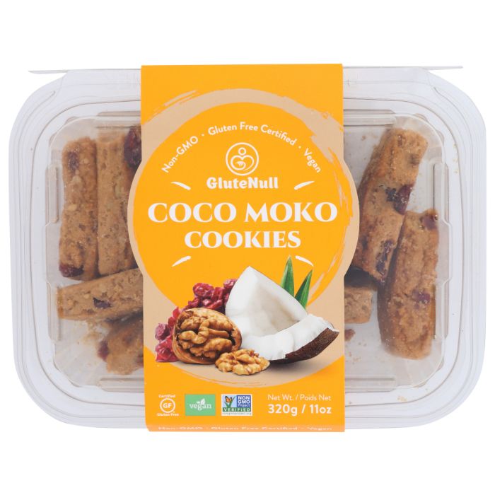 GLUTENULL: Coco Moko Cookies, 11 oz