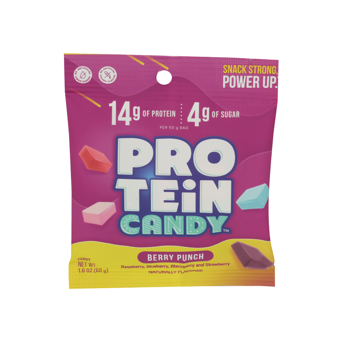 PROTEIN CANDY: Berry Punch Candy, 1.8 oz