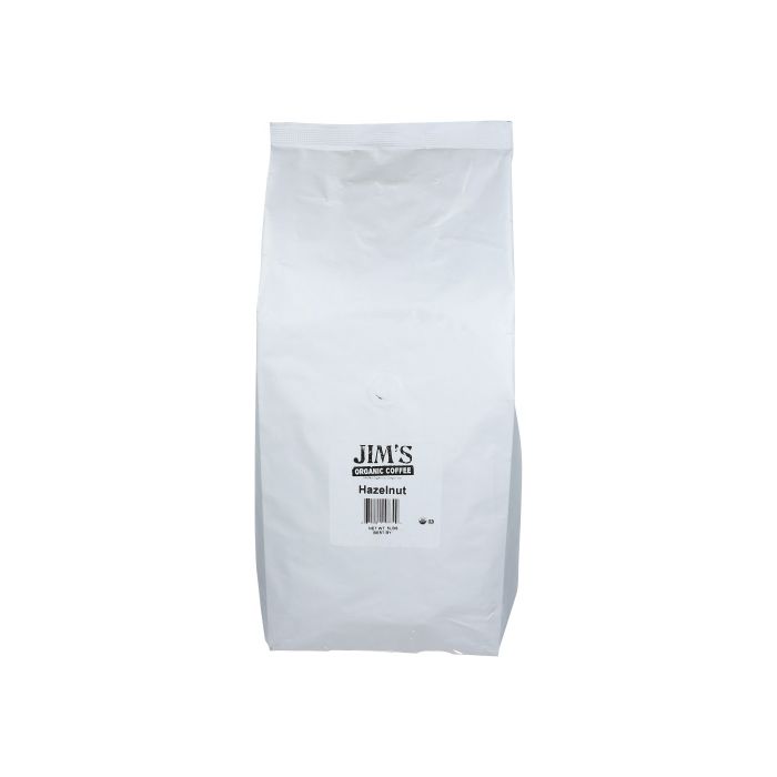 JIMS ORGANIC COFFEE: Organic Hazelnut Coffee, 5 lb