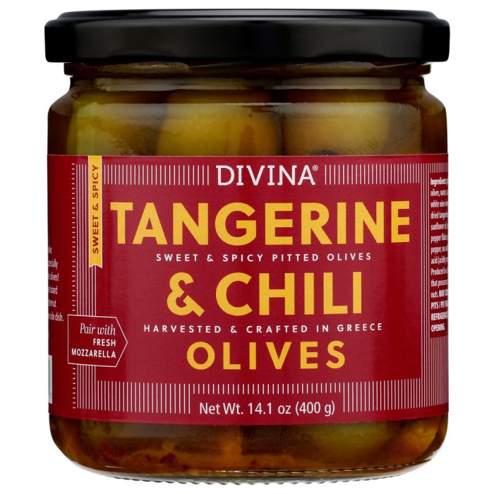 DIVINA: Olives Tangerine N Chili, 14.1 OZ