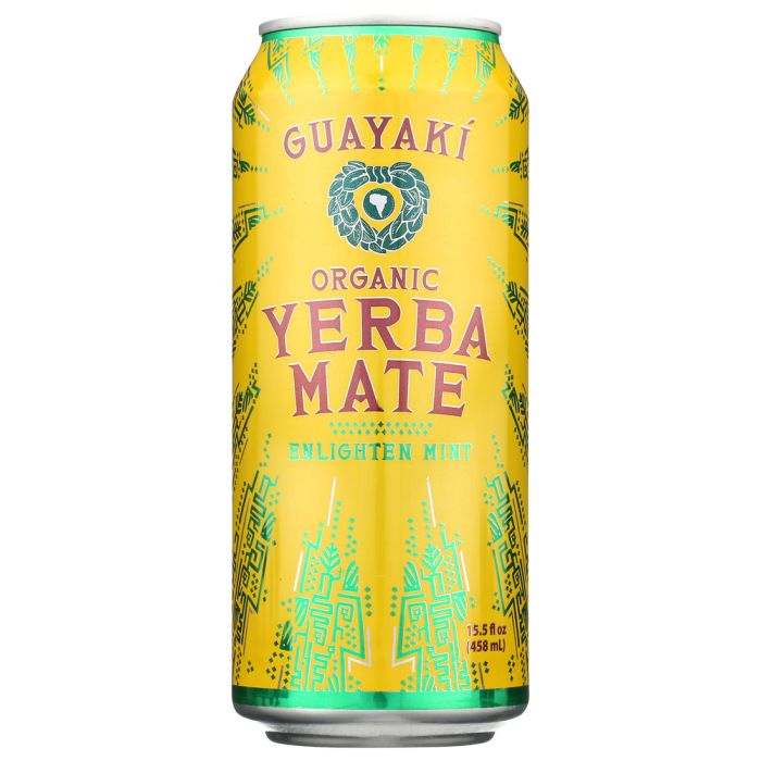 YERBA MADRE: Organic Enlighten Mint Yerba Mate, 15.5 fo