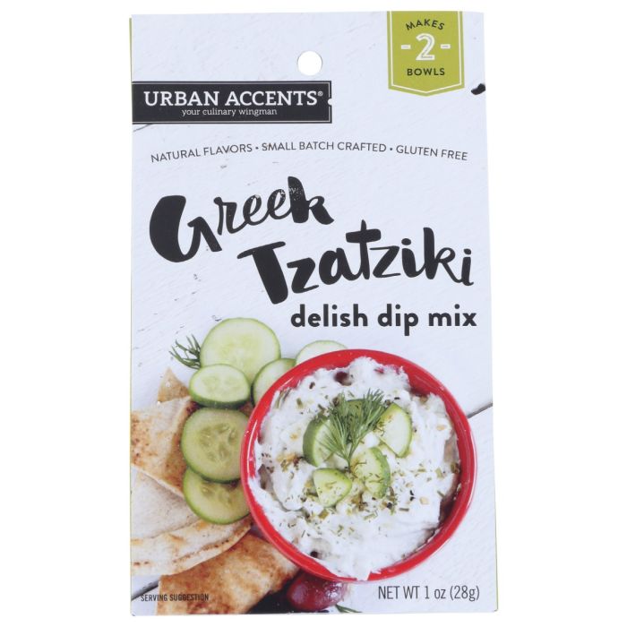 URBAN ACCENTS: Greek Tzatziki Delish Dip Mix, 1 oz