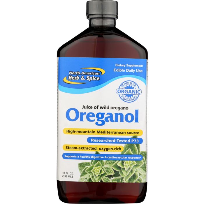 NORTH AMERICAN HERB: Juice of Oregano, 12 oz