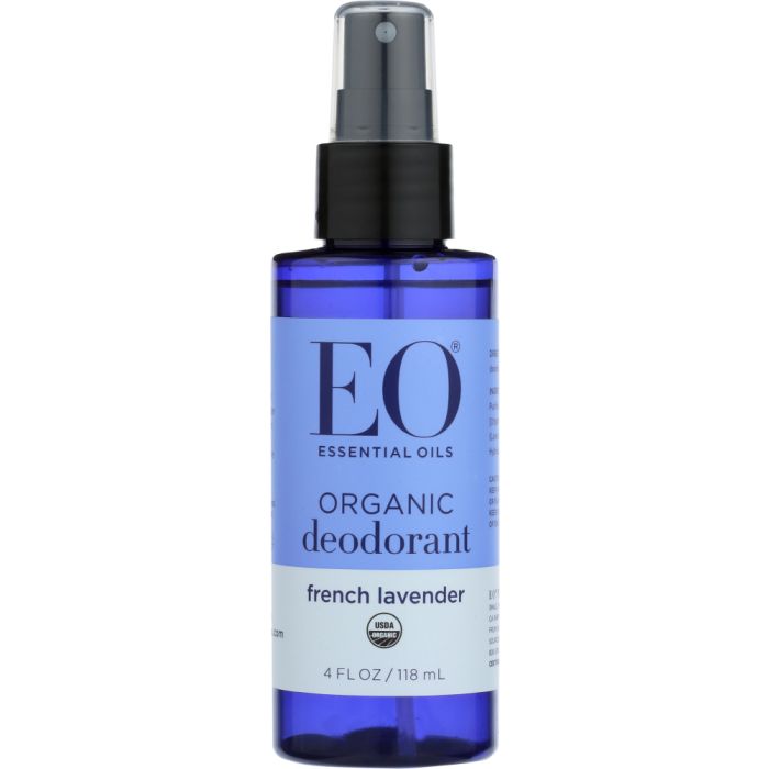 EO PRODUCTS: Organic Deodorant Spray Lavender All Day Fresh, 4 Oz