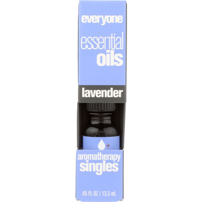 EVERYONE: Aromatherapy Singles Essential Oil Lavender, 0.45 oz
