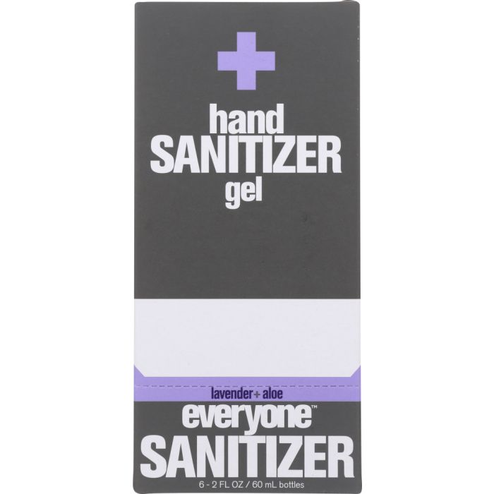 EVERYONE: Hand Sanitizer Gel Lavender Aloe, 2 oz