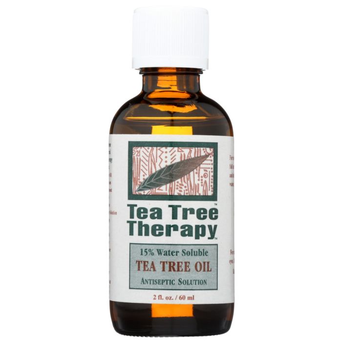 TEA TREE THERAPY: Oil Tea Tree 15% Water Soluble, 2 fo
