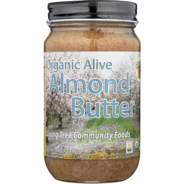 LIVING TREE COMMUNITY FOODS: Nut Butter Almond Organic, 16 oz