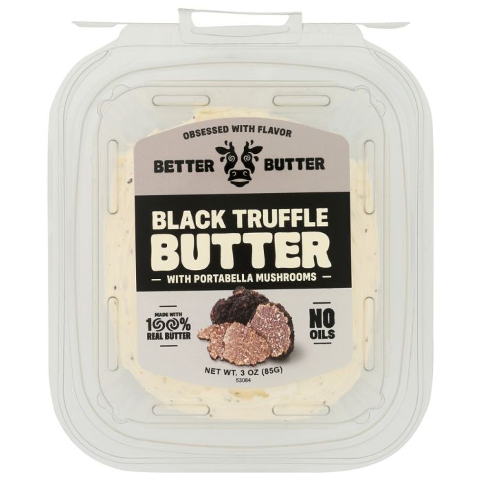 BETTER BUTTER: Truffle Black Butter, 3 oz