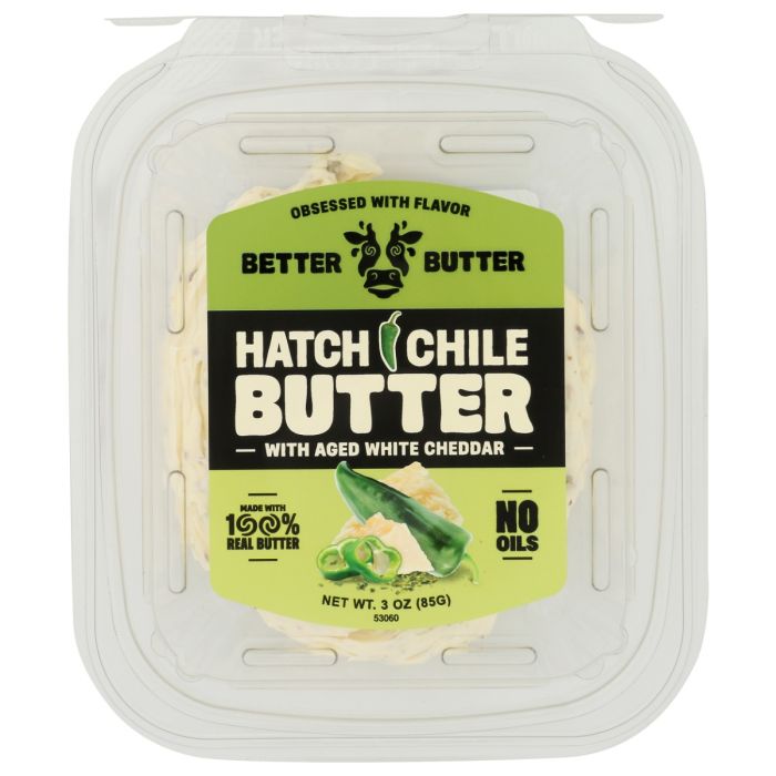 BETTER BUTTER: Hatch Chile Butter, 3 oz