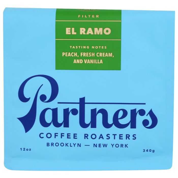 PARTNERS COFFEE: El Ramo Columbian Coffee Whole Bean, 12 oz