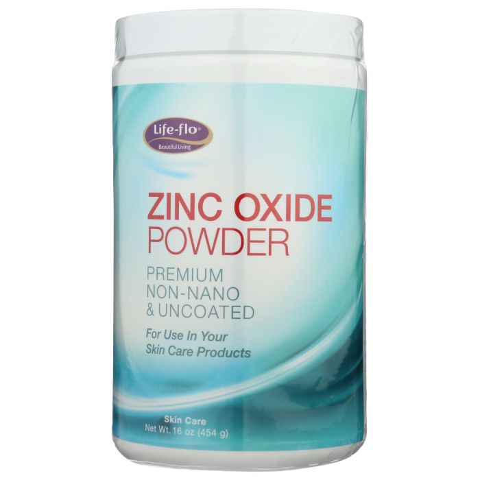 LIFE FLO: Zinc Oxide Powder, 16 oz