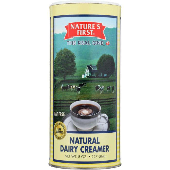 NATURES FIRST: Natural Dairy Creamer Fat Free, 8 oz