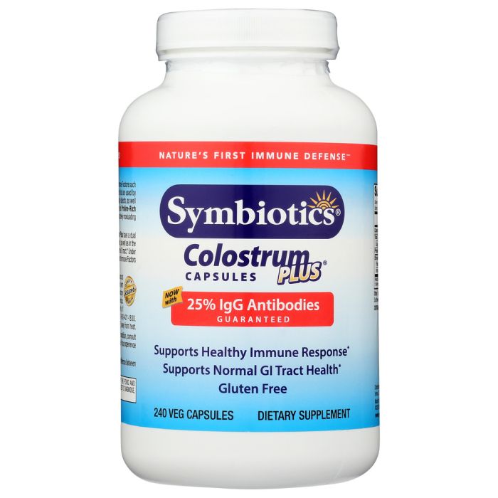 SYMBIOTICS: Colostrum Plus, 240 cp