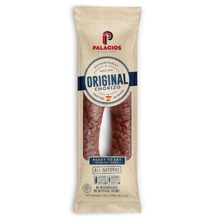 PALACIOS: Chorizo Original, 7.9 oz