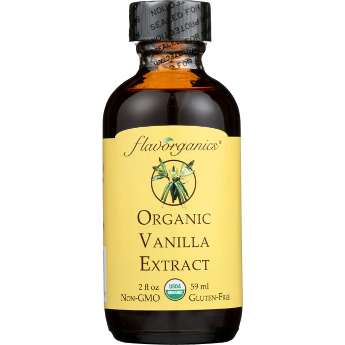 FLAVORGANICS: Organic Vanilla Extract, 2 oz