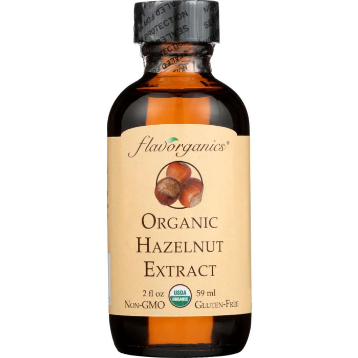 FLAVORGANICS: Extract Hazelnut Organic, 2 oz