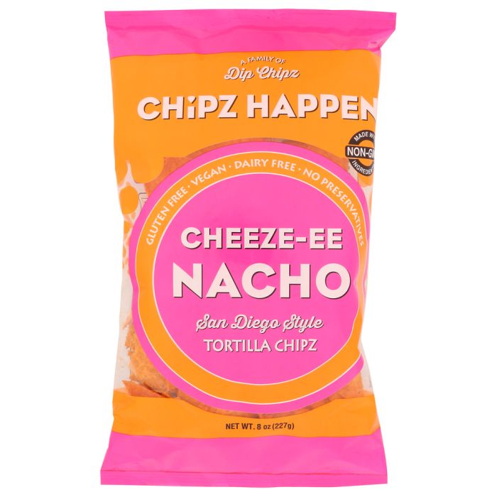 CHIPZ HAPPEN: Cheezeee Nacho Tortilla Chipz, 8 oz