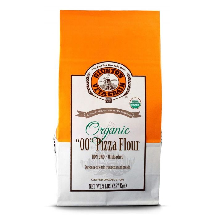 GIUSTO'S: Organic "00" Unbleached Pizza Flour, 5lb