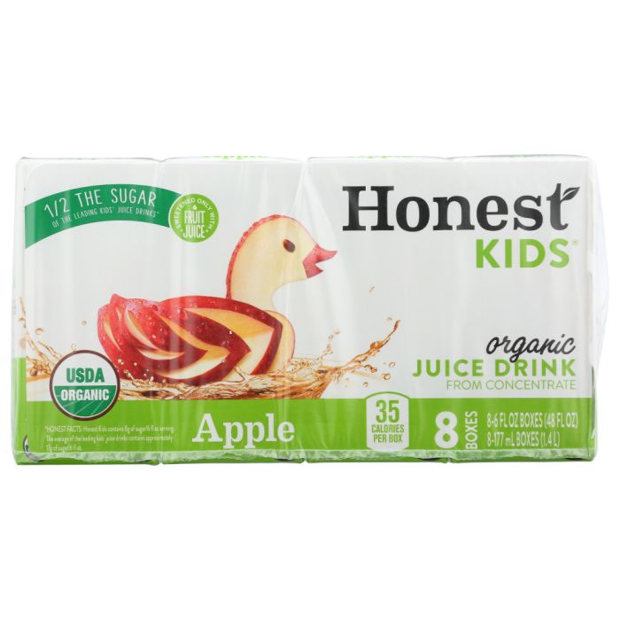 HONEST KIDS: Apple Juice 8Pk, 48 fo