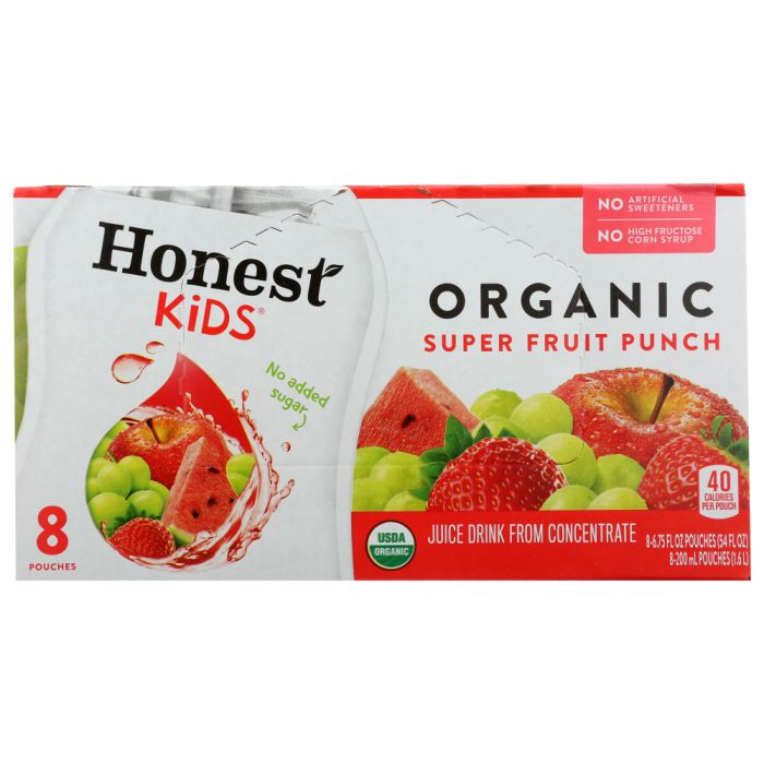 HONEST TEA: Juice 8Ct Spr Frt Punch, 54 fo