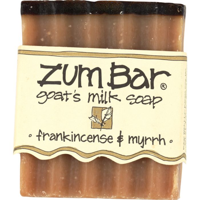 ZUM: Goats Milk Soap Frankincense and Myrrh, 3 oz