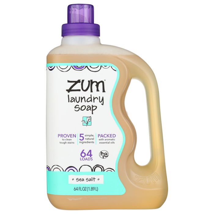 ZUM: Soap Laundry Sea Salt, 64 FO