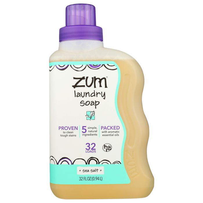 ZUM: Sea Salt Laundry Soap, 32 fo