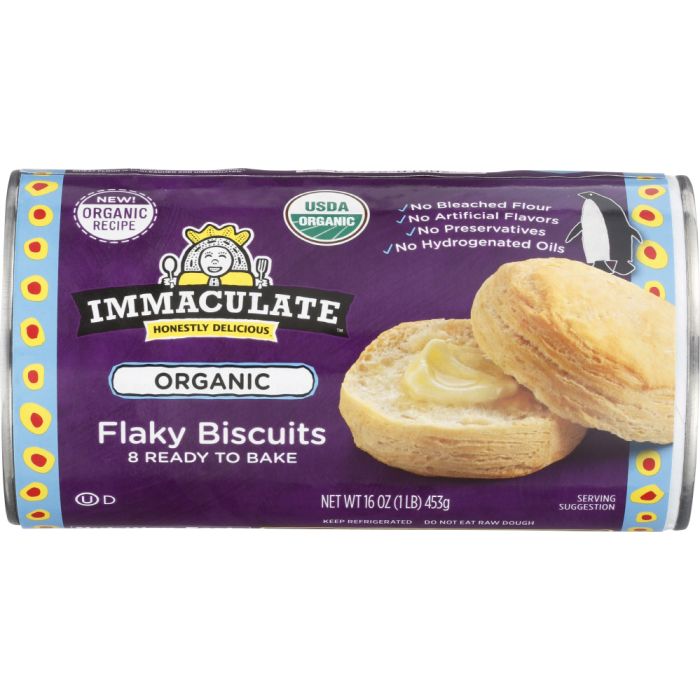 IMMACULATE BAKING: Flaky Natural Biscuits, 16 oz