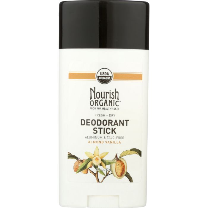 NOURISH: Organic Fresh & Dry Deodorant Almond Vanilla, 2.2 oz