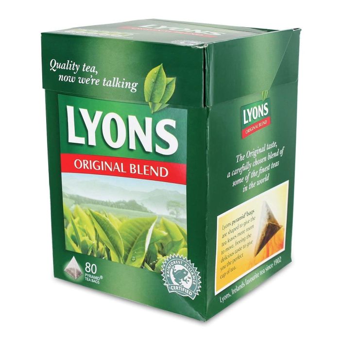 LYONS: Tea Bags Original 80 bg, 8.8 oz