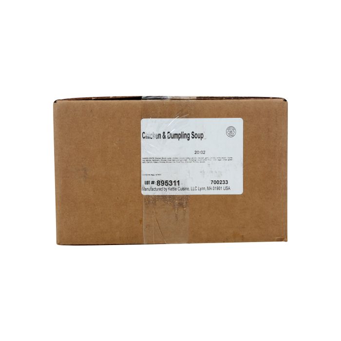 KETTLE CUISINE: Chicken & Dumpling Soup, 4 lb