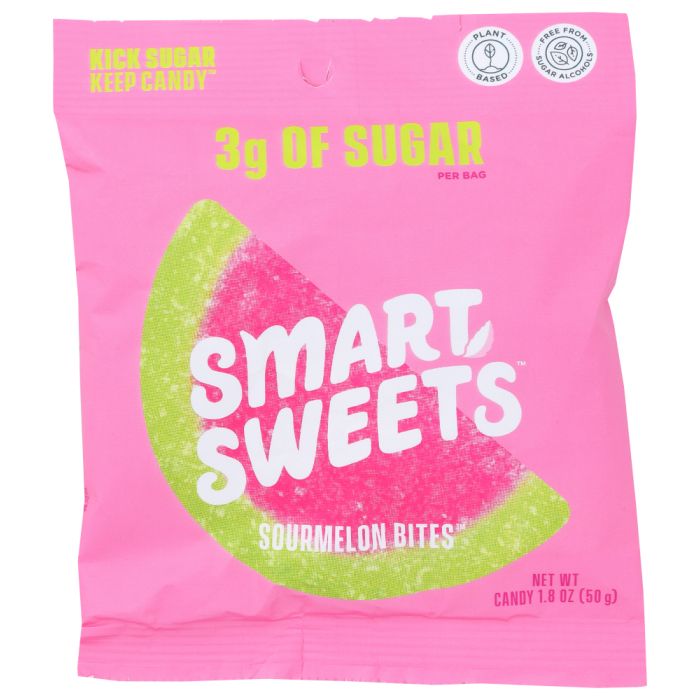 SMARTSWEETS: Sour Melon Bites Candy, 1.8 oz