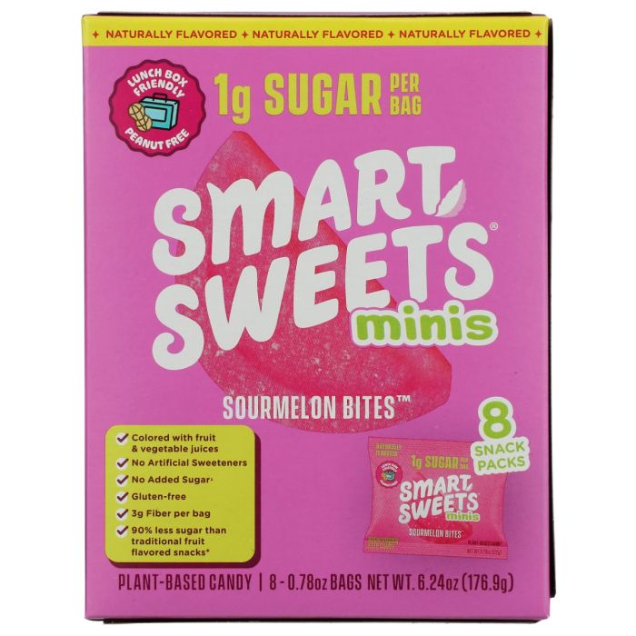 SMART SWEETS: Sourmelon Bites, 6.24 oz