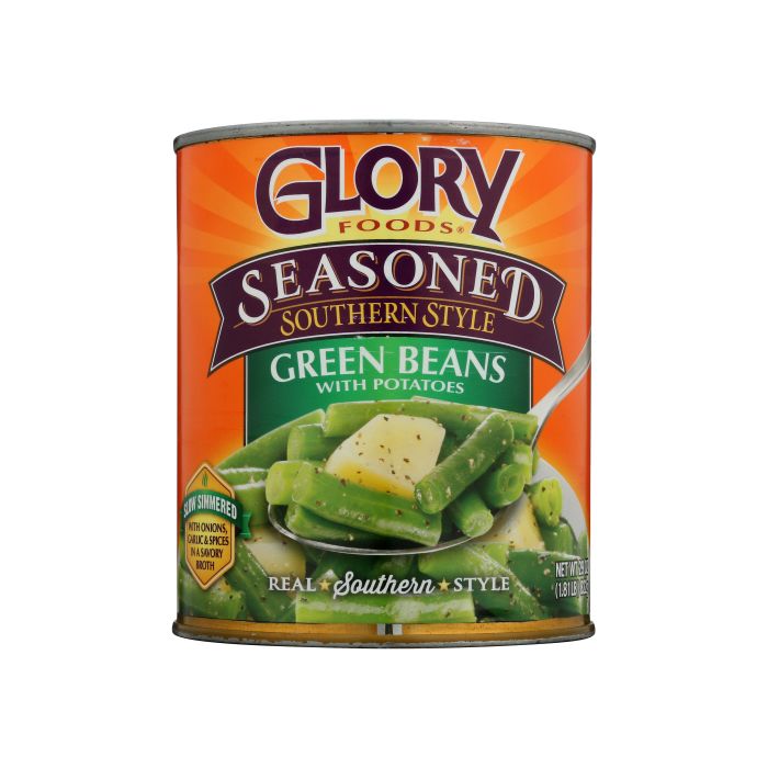 GLORY FOODS: Bean String & Pto Ssnng, 27 oz