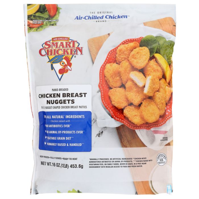 SMART CHICKEN: Panko Breaded Chicken Breast Nuggets, 16 oz