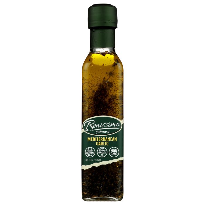 BENISSIMO: Mediterranean Garlic Oil, 8.1 oz