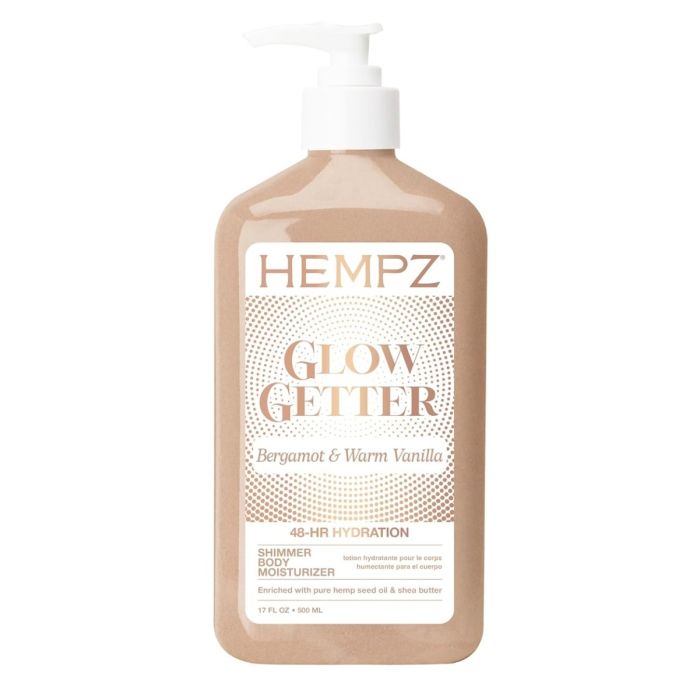 HEMPZ: Glow Getter Moisturizing Body Lotion with Shimmer, 17 fo